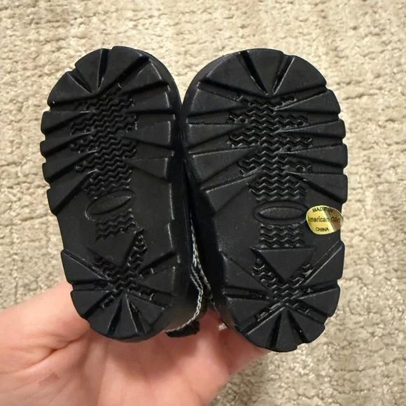 American Girl Doll Black Zip Ankle Boots ONLY- Released 2002/Retired 2004 - Picture 5 of 6